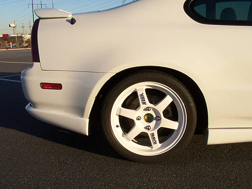 Honda Prelude custom wheels Rays Engineering VolkRacing TE37 16x7.0