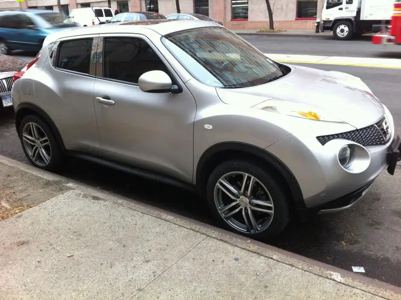Nissan Juke custom wheels MB Interline 18x8.0, ET +42, tire size 235/45