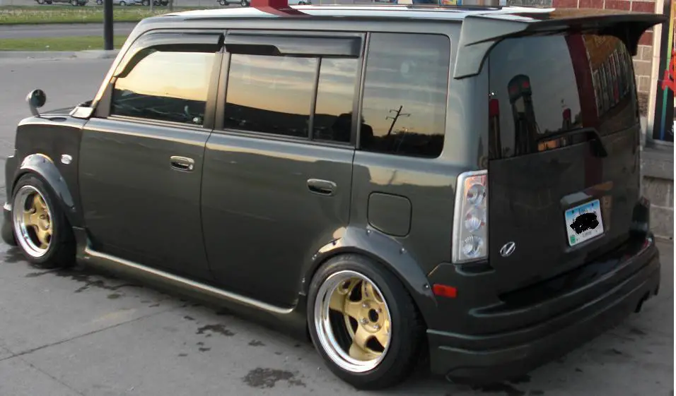 Scion xB custom wheels WORK Wheels Meister S1 2pc 15x9.0, ET 5, tire