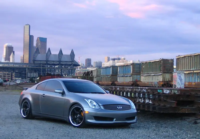 Infiniti G35 Rays Engineering Volk Racing GTS 19x9 5