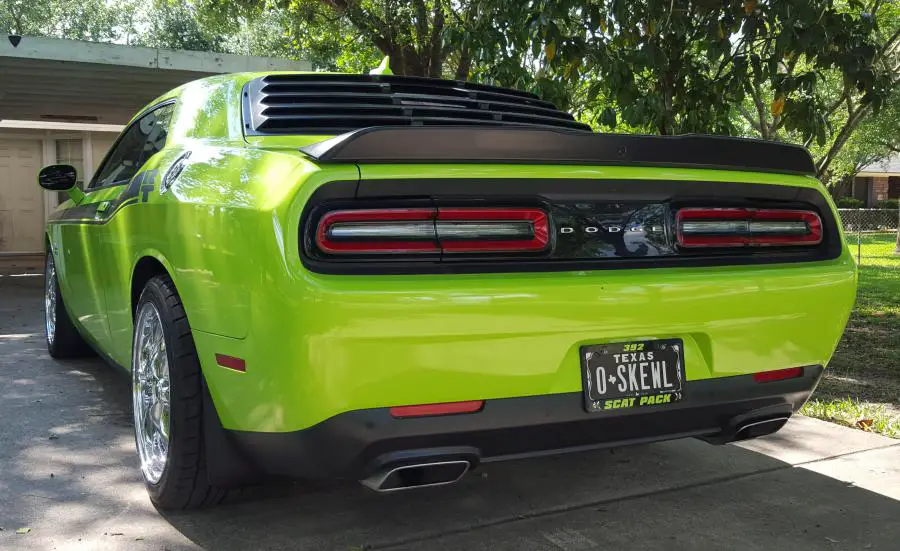 Dodge Challenger custom wheels American Racing Torq Thrust M 20x8.5, ET