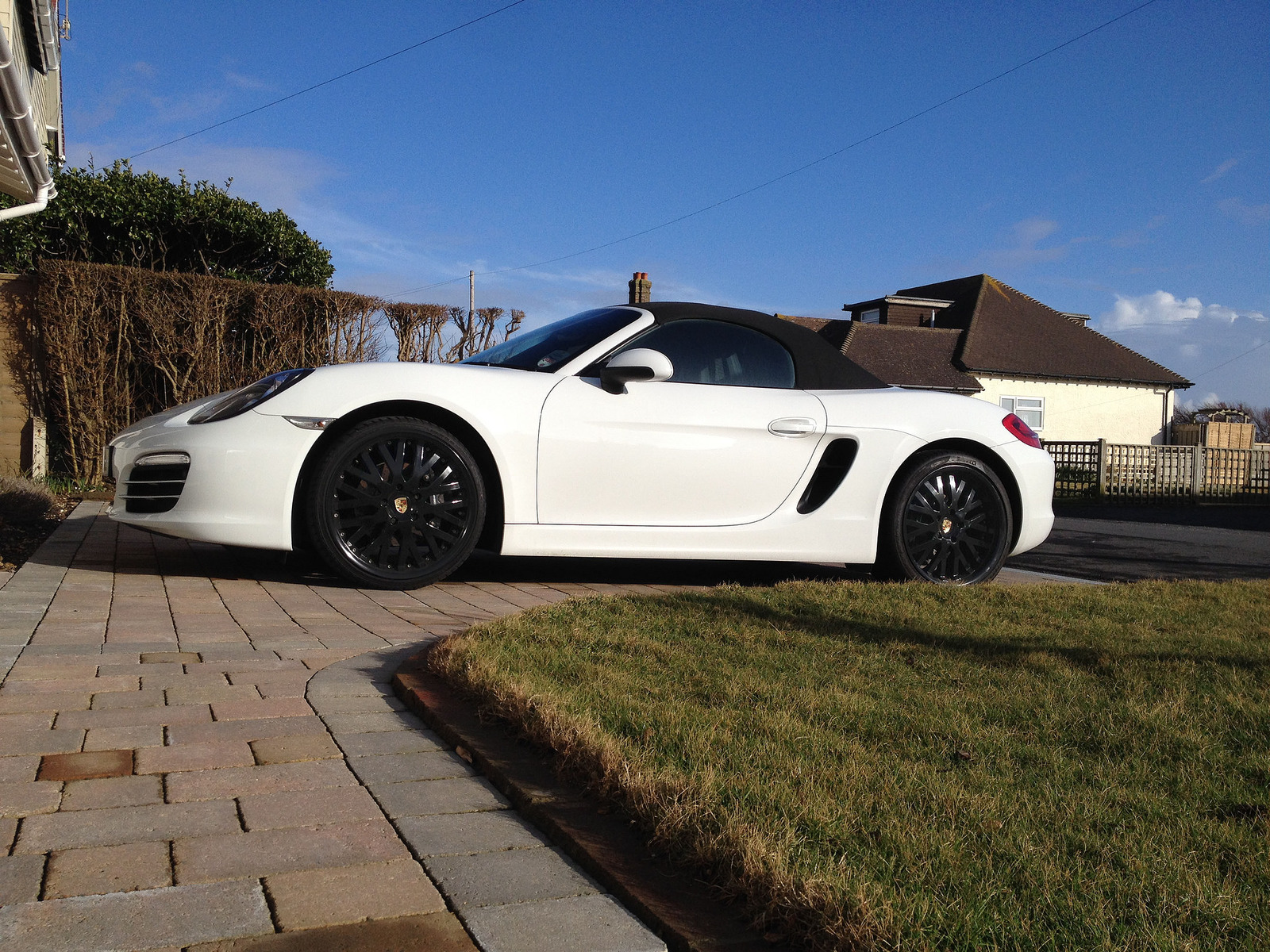 Porsche Boxster custom wheels Kahn 20x9.0, ET +55, tire size 245/30 R20