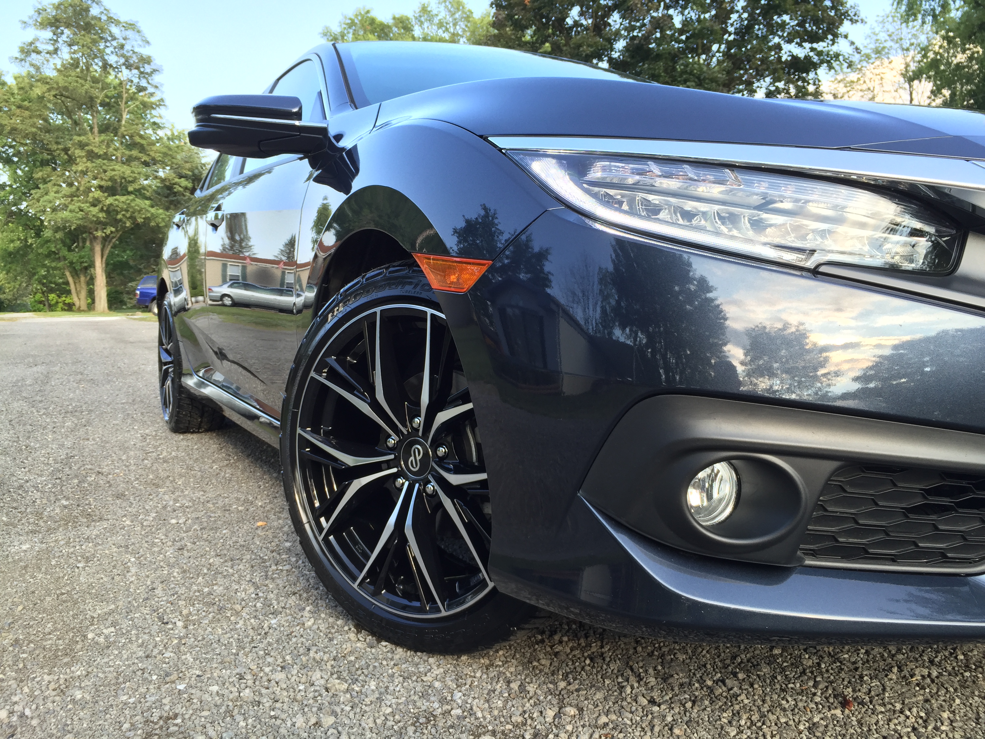 Honda Civic custom wheels Enkei ONX 18x8.0, ET , tire size / R18. x ET