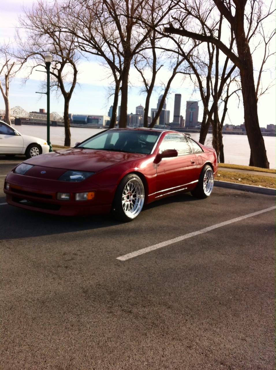 Nissan 300ZX 2seat custom wheels XXR 521 18x10.0, ET +12, tire size