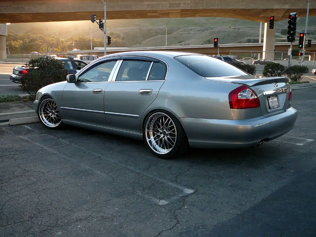 Infiniti Q45 Work Wheels Rezax II 20x9.5