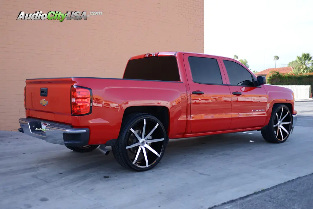 Chevrolet Silverado 2500HD custom wheels B 29 26x10.0, ET