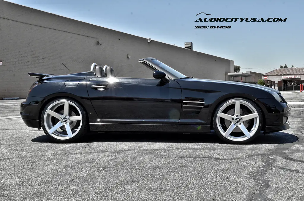Chrysler Crossfire custom wheels STR 607 20x9.0, ET , tire size 225/35