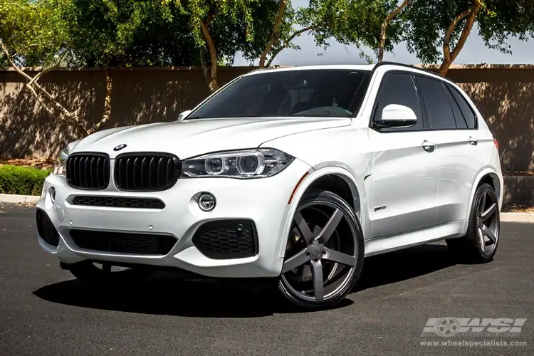 BMW X5 custom wheels Vossen CV3R 21x, ET , tire size / R21. x ET